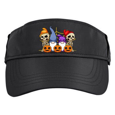 Gnomes Skeleton Lazy Halloween Costume Cute Gnome Skull Adult Drive Performance Visor