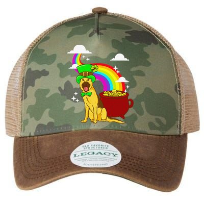 German Shepherd Leprechaun! Funny St Paddy's Day Legacy Tie Dye Trucker Hat