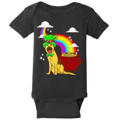 German Shepherd Leprechaun! Funny St Paddy's Day Baby Bodysuit