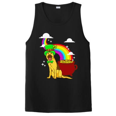 German Shepherd Leprechaun! Funny St Paddy's Day PosiCharge Competitor Tank