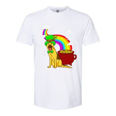 German Shepherd Leprechaun! Funny St Paddy's Day Softstyle® CVC T-Shirt