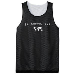 Go Serve Love World Mission Trip Ministry Christian Mesh Reversible Basketball Jersey Tank