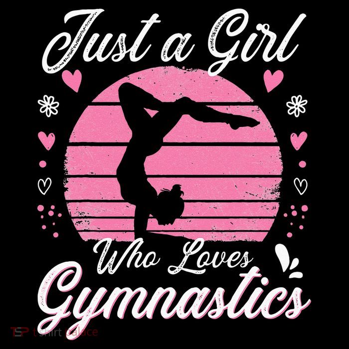 Gymnastic Sport Lover Just A Girl Who Loves Gymnastics Tall T-Shirt