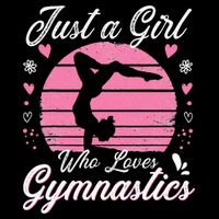 Gymnastic Sport Lover Just A Girl Who Loves Gymnastics Bag