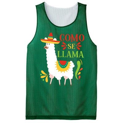 Gomo Se Llama Funny Cinco De Mayo Mesh Reversible Basketball Jersey Tank