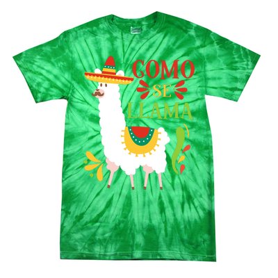 Gomo Se Llama Funny Cinco De Mayo Tie-Dye T-Shirt