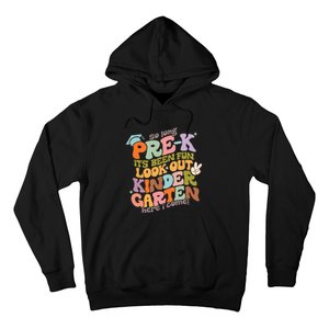 Groovy So Long Prek Look Out Kindergarten Back to School Hoodie