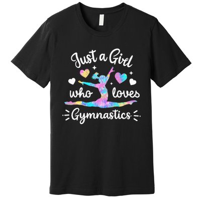 Gymnastic Sport Lover  Just A For  Gymnastics Premium T-Shirt