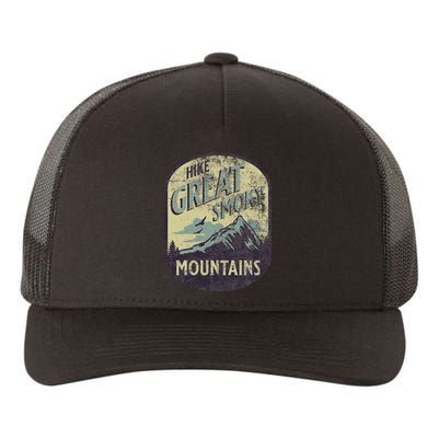 Great Smoky Mountains Nature Hike Mountain Outdoors Yupoong Adult 5-Panel Trucker Hat