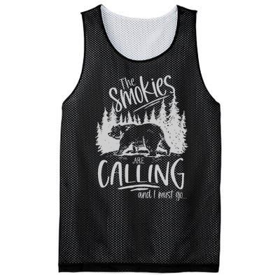 Great Smoky Mountains The Smokies Are Calling And I Must Go Mesh Reversible Basketball Jersey Tank