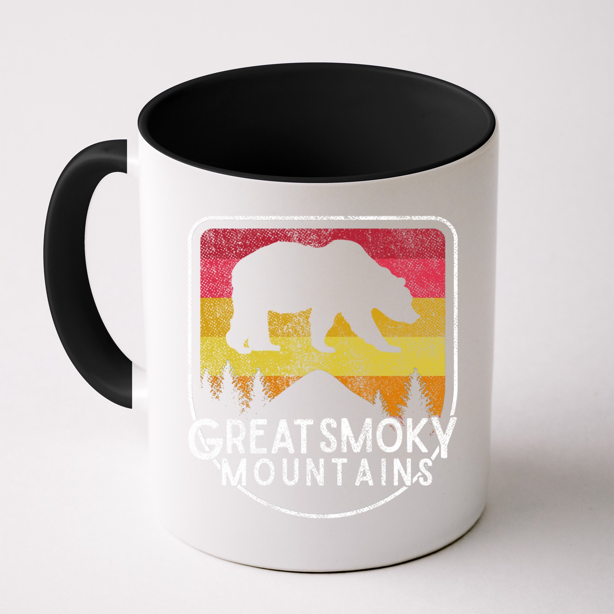 Great Smoky Mountains National Park Retro Gift Mug