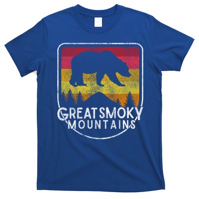 Great Smoky Mountains National Park Retro Gift T-Shirt