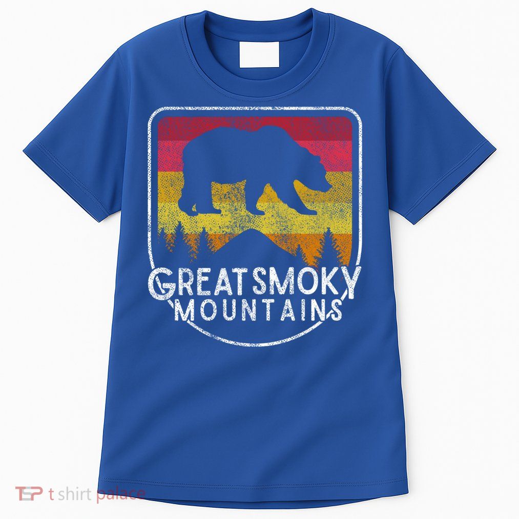 Great Smoky Mountains National Park Retro Gift Tall T-Shirt