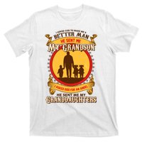 God Sent Me My Grandson And Granddaughters T-Shirt