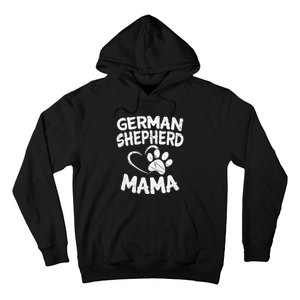 German Shepherd Mama Lover Mom Dog Owner Gifts Hoodie