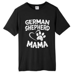 German Shepherd Mama Lover Mom Dog Owner Gifts Tall Fusion ChromaSoft Performance T-Shirt