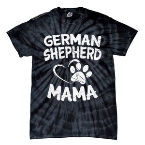 German Shepherd Mama Lover Mom Dog Owner Gifts Tie-Dye T-Shirt