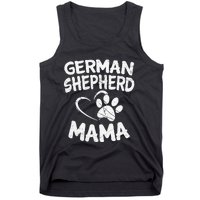 German Shepherd Mama Lover Mom Dog Owner Gifts Tank Top