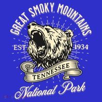 Great Smoky Mountains National Park Tennessee Bear Hike Meaningful Gift T-Shirt