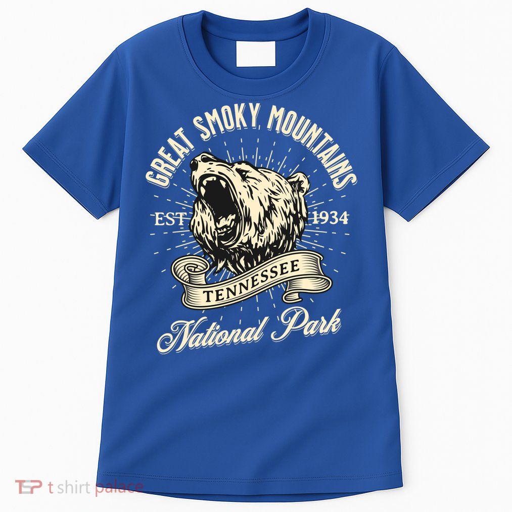 Great Smoky Mountains National Park Tennessee Bear Hike Meaningful Gift Tall T-Shirt