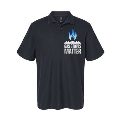 Gas Stoves Matter Funny Political Gas Stove Softstyle Adult Sport Polo