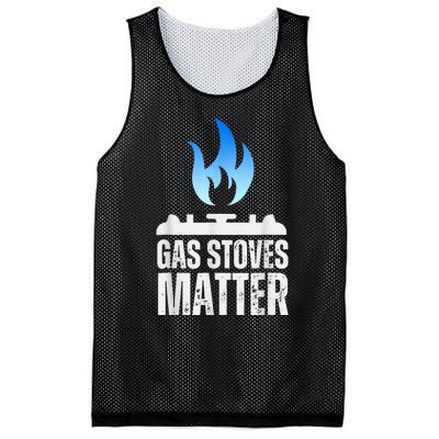 Gas Stoves Matter Funny Political Gas Stove Mesh Reversible Basketball Jersey Tank