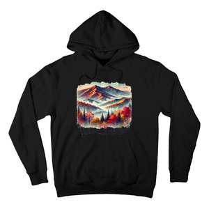 Great Smoky Mountains Fall Leaves Hoodie