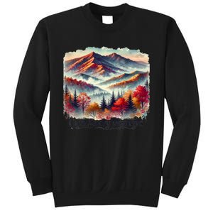 Great Smoky Mountains Fall Leaves Sweatshirt