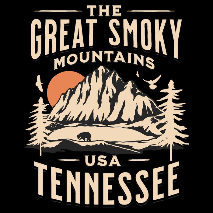 Great Smoky Mountains National Park Tennessee Hike Outdoors Cooling Performance Crew T-Shirt