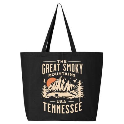 Great Smoky Mountains National Park Tennessee Hike Outdoors 25L Jumbo Tote