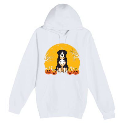 Greater Swiss Mountain Dog Lovers Matching Halloween Costume Premium Pullover Hoodie