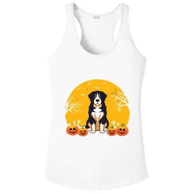 Greater Swiss Mountain Dog Lovers Matching Halloween Costume Ladies PosiCharge Competitor Racerback Tank
