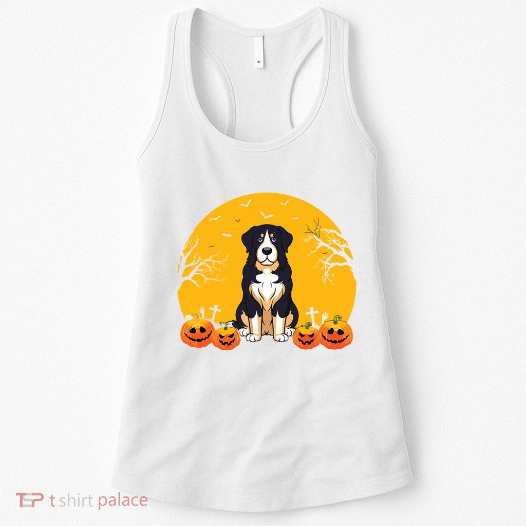 Greater Swiss Mountain Dog Lovers Matching Halloween Costume Womens Tank Top