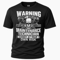 Grumpy Sarcastic Maintenance Technician Repairman Handyman Cooling Performance Crew T-Shirt