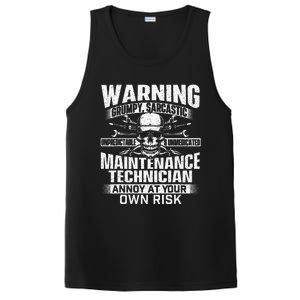 Grumpy Sarcastic Maintenance Technician Repairman Handyman PosiCharge Competitor Tank