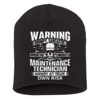 Grumpy Sarcastic Maintenance Technician Repairman Handyman Short Acrylic Beanie