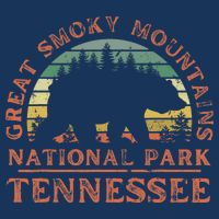 Great Smoky Mountains National Park Tennessee Bear Hiking Cooling Performance Crew T-Shirt