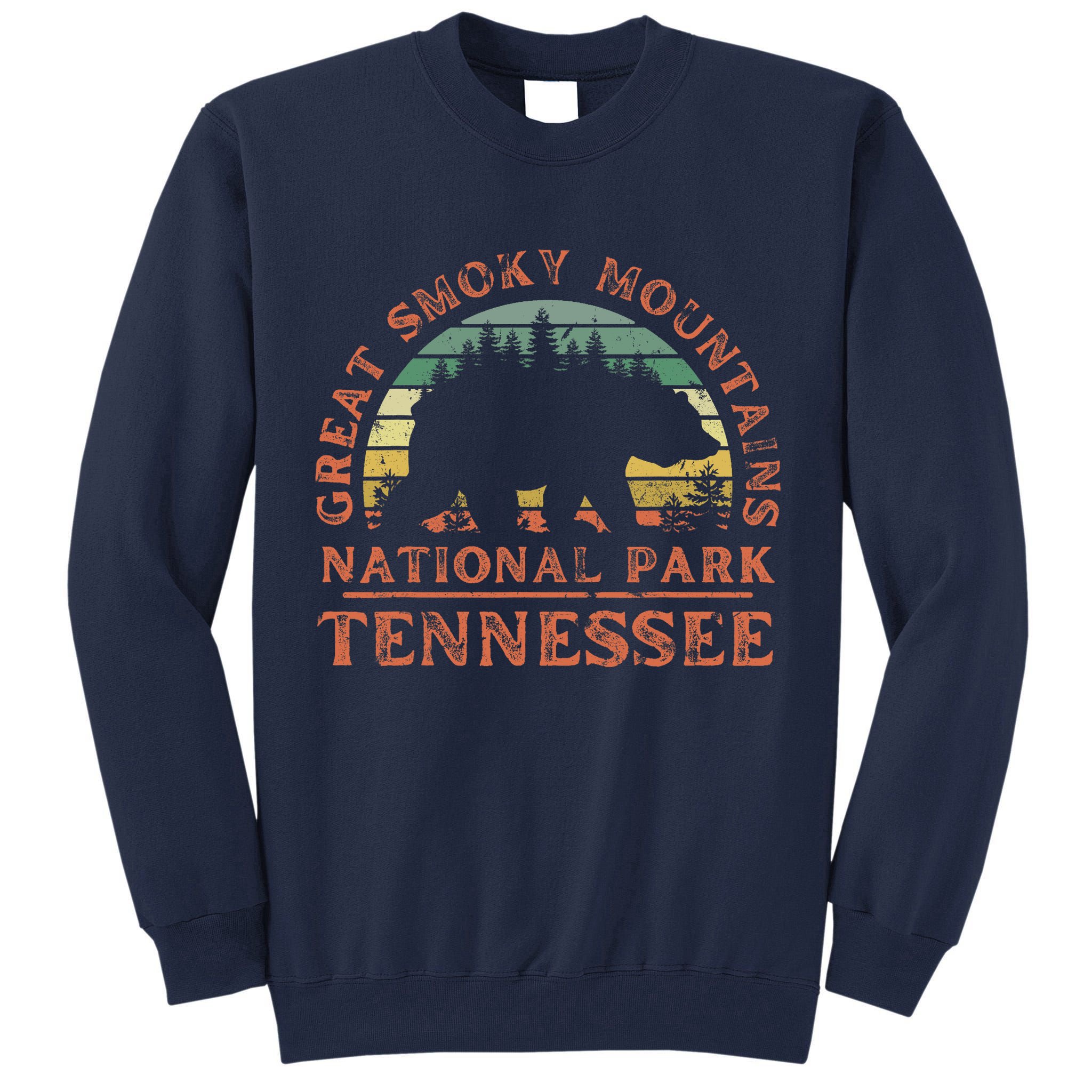 Great Smoky Mountains National Park Tennessee Bear Hiking Tall Sweatshirt