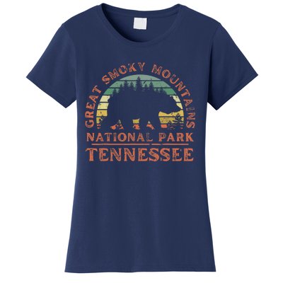 Great Smoky Mountains National Park Tennessee Bear Hiking Women's T-Shirt