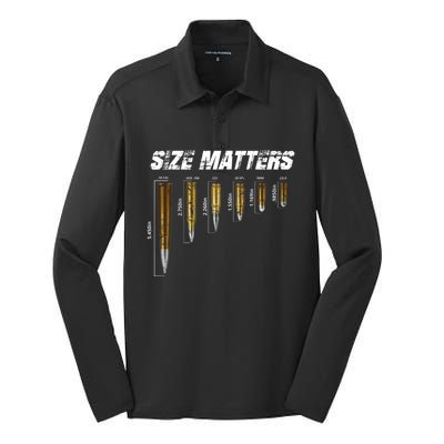 Grunt.Style Size Matters Silk Touch Performance Long Sleeve Polo