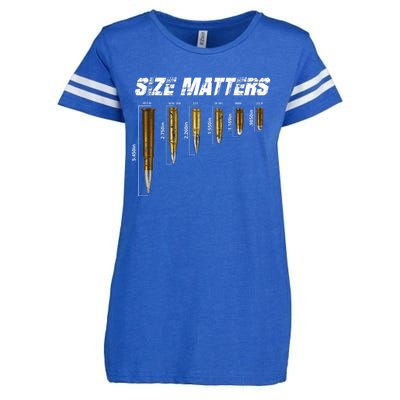 Grunt.Style Size Matters Enza Ladies Jersey Football T-Shirt