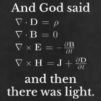 God Said MaxwellS Equations Integral Form Geeks Trucker Hat