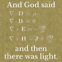 God Said MaxwellS Equations Integral Form Geeks Garment-Dyed Women's Muscle Tee