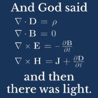 God Said MaxwellS Equations Integral Form Geeks Infant Baby Jersey Bodysuit