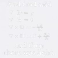 God Said MaxwellS Equations Integral Form Geeks Garment-Dyed Sweatshirt