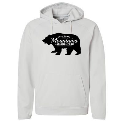 Great Smoky Mountains National Park Sweagift Performance Fleece Hoodie