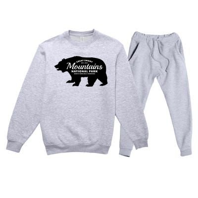 Great Smoky Mountains National Park Sweagift Premium Crewneck Sweatsuit Set