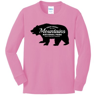 Great Smoky Mountains National Park Sweagift Kids Long Sleeve Shirt