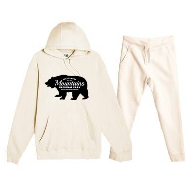 Great Smoky Mountains National Park Sweagift Premium Hooded Sweatsuit Set