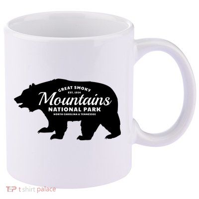 Great Smoky Mountains National Park Sweagift 11oz C Handle Ceramic Mug